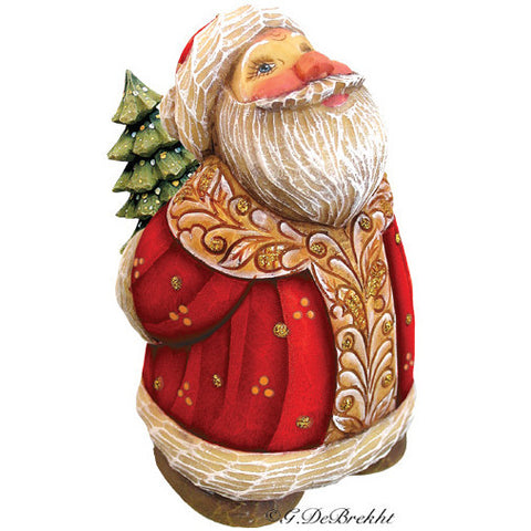 Santa With Tree