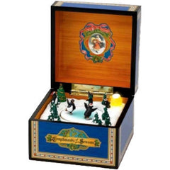 Vintage Penguin Music Box