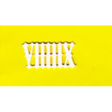 Plastic White Numerals 1"