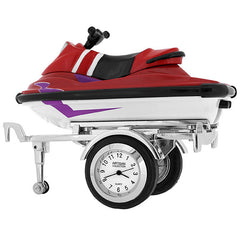 Jet Ski on Trailer Clock