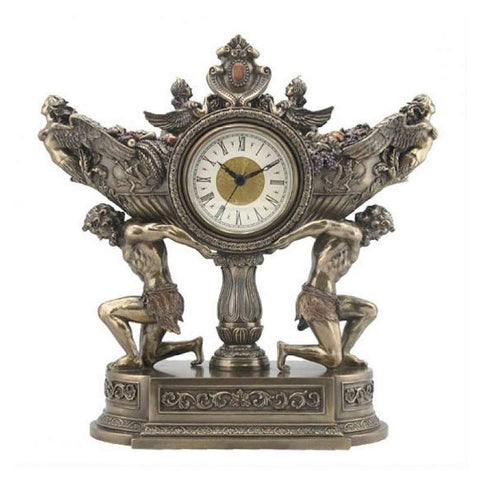 Strong Men Carrying The Harvest Clock