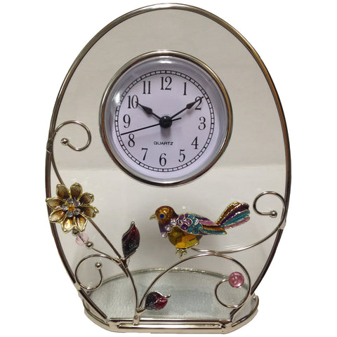 Glass Bird Clock