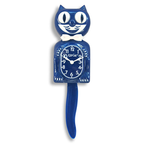 Kit Cat Clock Sapphire Blue