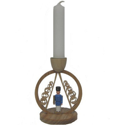 Candle Holder w/Blue Soldier