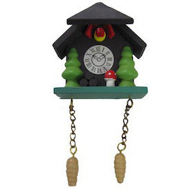 Brown Cuckoo Clock Magnet