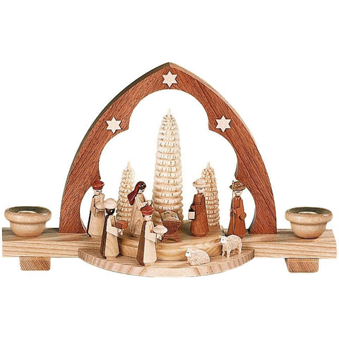 Nativity Scene Candle Holder