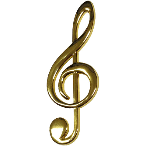 Gold Clef Note Magnet