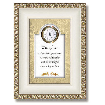 Daughter Table Top Clock