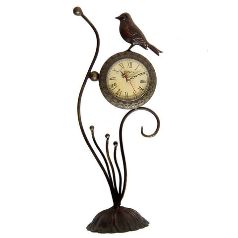 Bird Table Top Clock