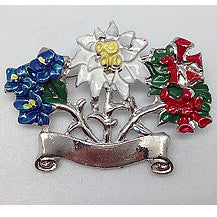 Alpine Flowers Pin