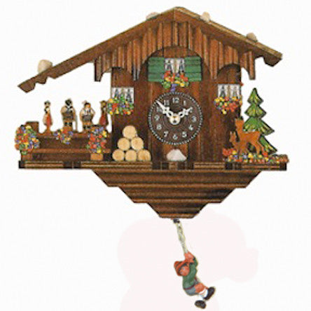 Novelty Woodpile & Dancers 6"