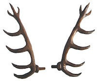 Deluxe Wooden Antlers 4"