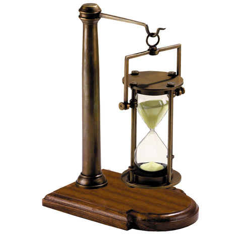 Bronzed 30 Minute Sand Timer