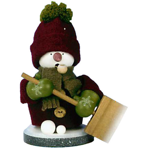 Snowman With Shovel Smoker