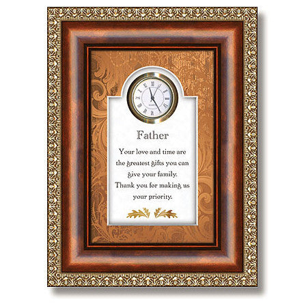 Father Table Top Clock