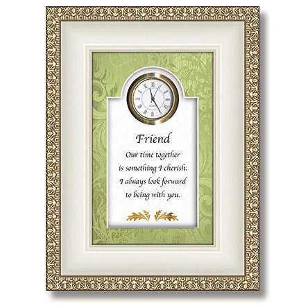 Friend Table Top Clock