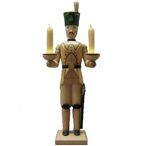 German Soldier Candle Holder