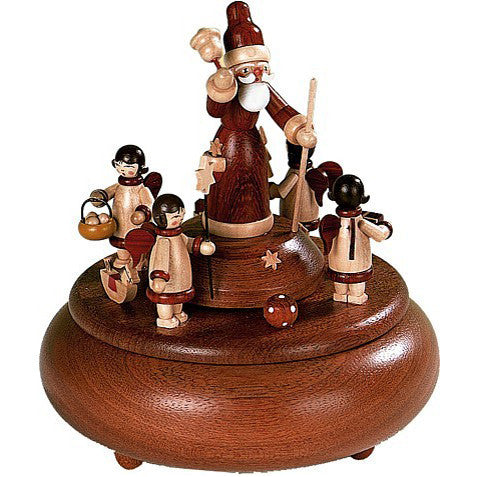 Santa Giving Gifts Music Box