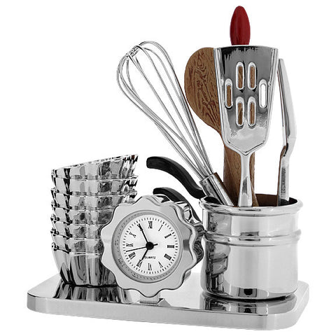 Kitchen Utensils Clock