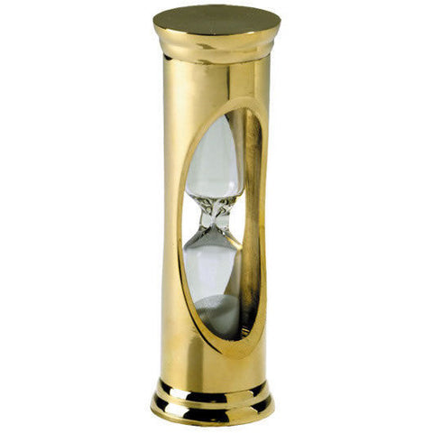 Brass 3 Minute Sand Timer