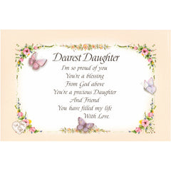 Dearest Daughter In Peach