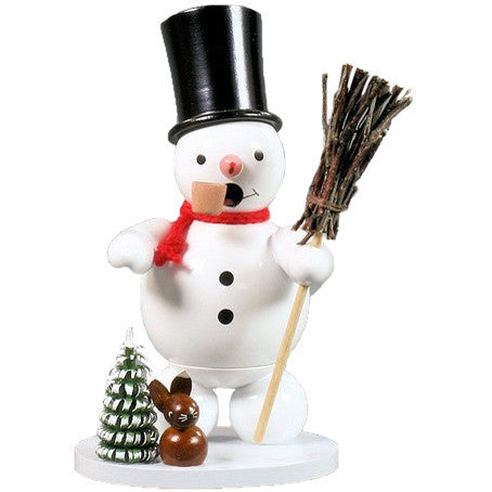 Snowman With Top Hat Smoker