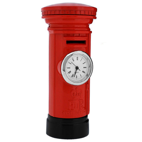 London Post Box Clock