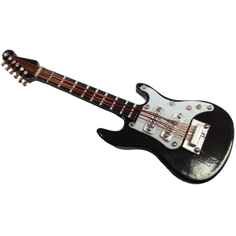 Black Electric Guitar Magnet