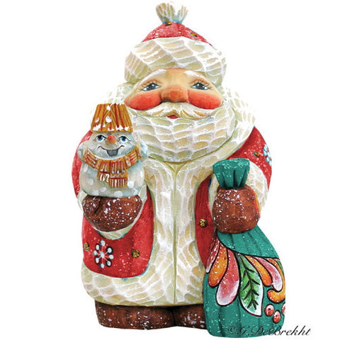 Santa With Snowman