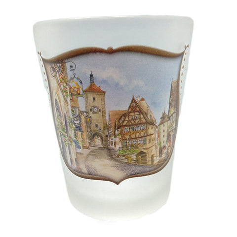 European Village Clear Shot Glass