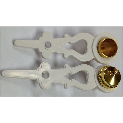Plastic Quartz Hands 1.5"