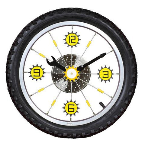 16" Bike Tire Clock