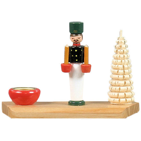 Candle Holder With Soldier