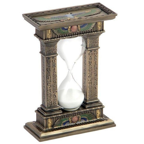 Egyptian Gate Sand Timer With White Sand